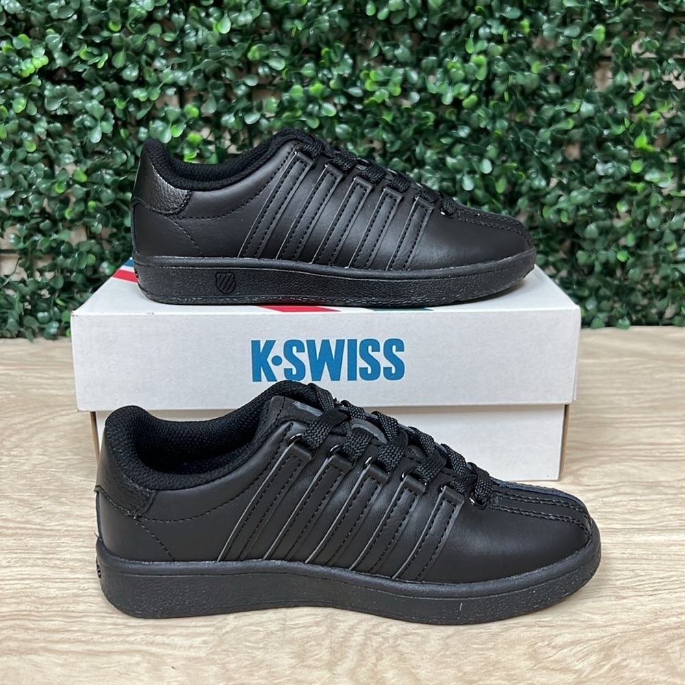 K-SWISS CLASSIC VN LOW BLACK/BLACK - 12.5